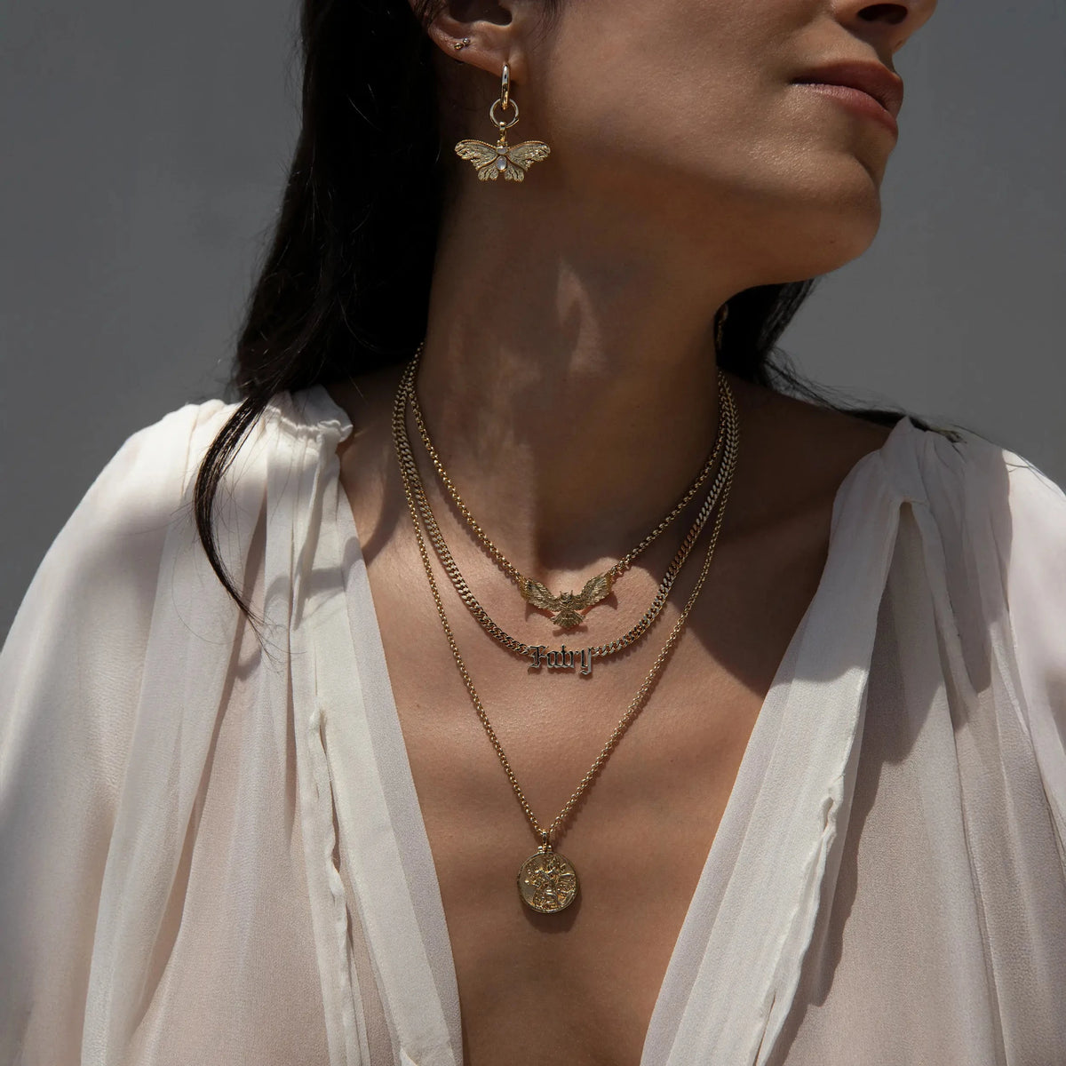 Awe Inspired Necklaces Dark Fairy Necklace Set