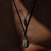 Awe Inspired Necklaces Death Crystal Cord Charm Necklace