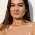 Awe Inspired Necklaces Delicate Paperclip Chain