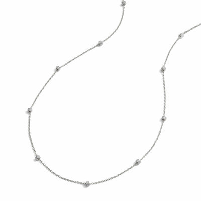 Awe Inspired Necklaces Diamond Rondelle Necklace