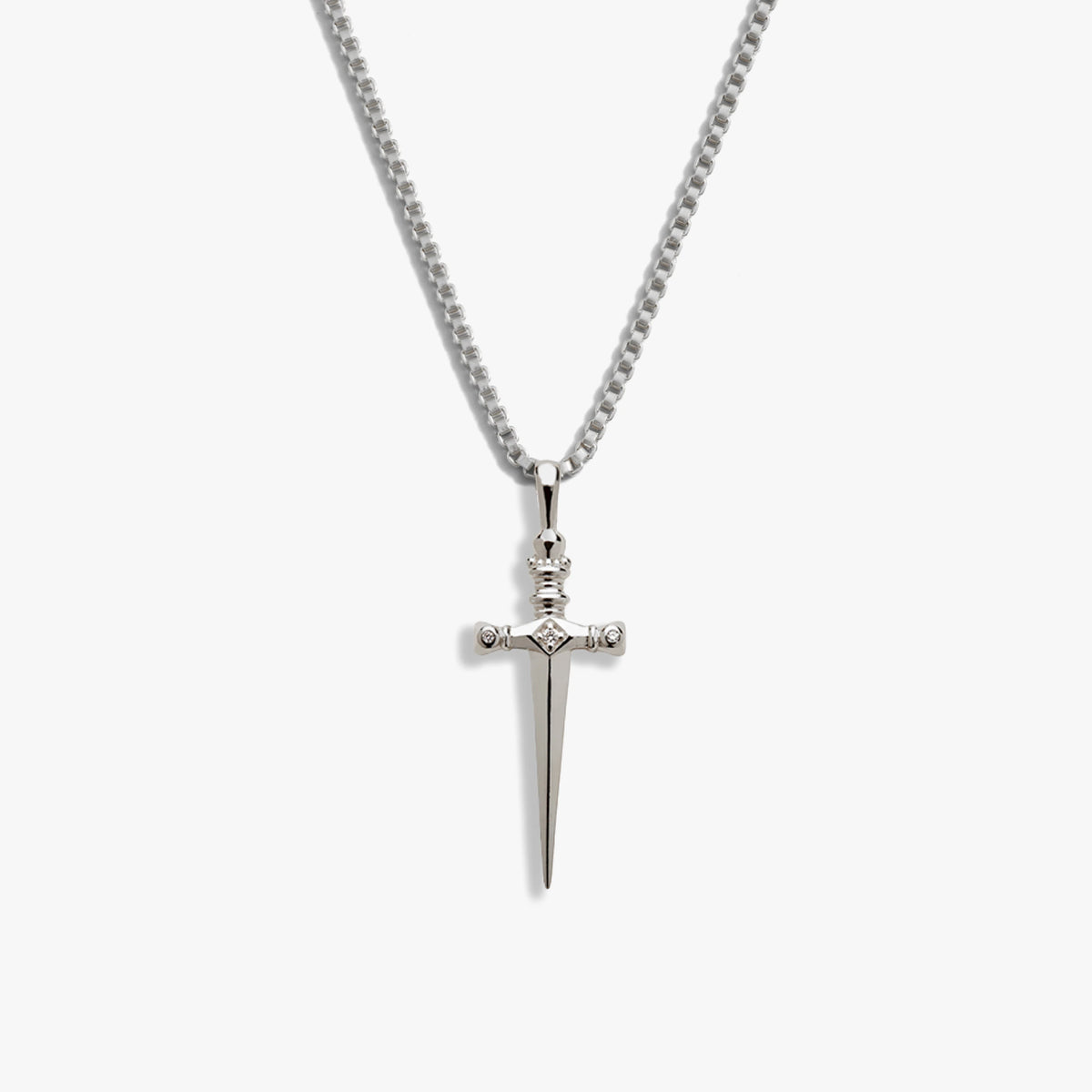 Awe Inspired Necklaces Diamond Sword Necklace
