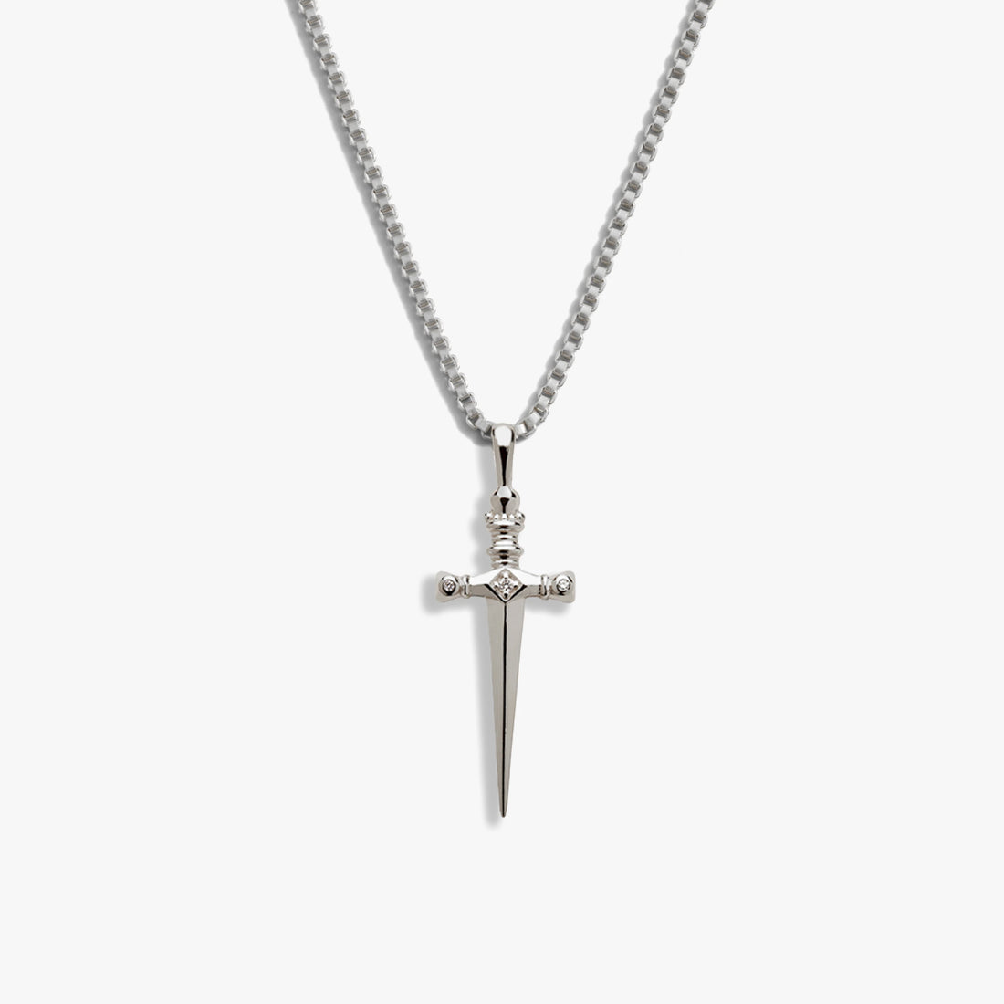 Awe Inspired Necklaces Diamond Sword Necklace