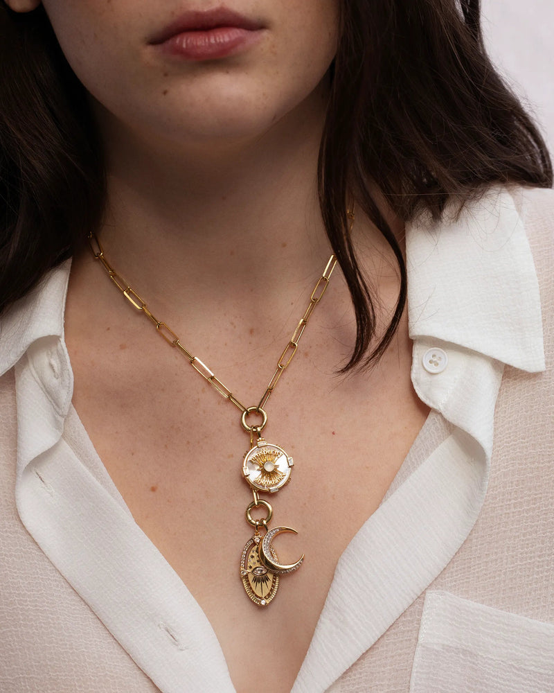 Awe Inspired Necklaces Dream Locket Charm Lariat