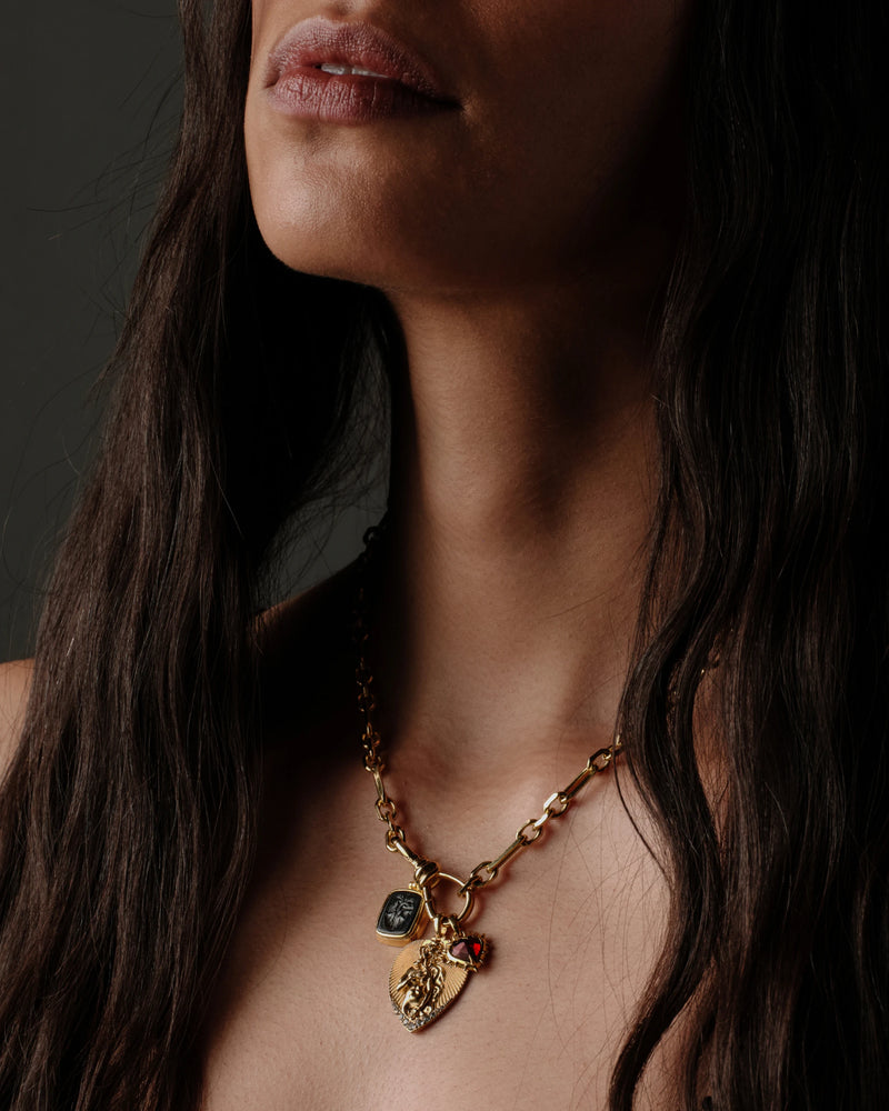 Awe Inspired Necklaces Enemies to Lover's Charm Necklace Set