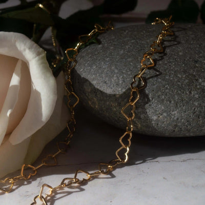 Awe Inspired Necklaces Eternity Heart Chain Necklace