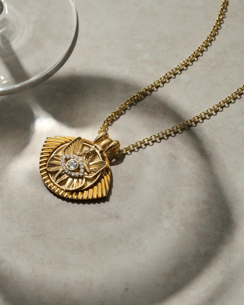 Awe Inspired Necklaces Eye of Psyche Halo Necklace Set