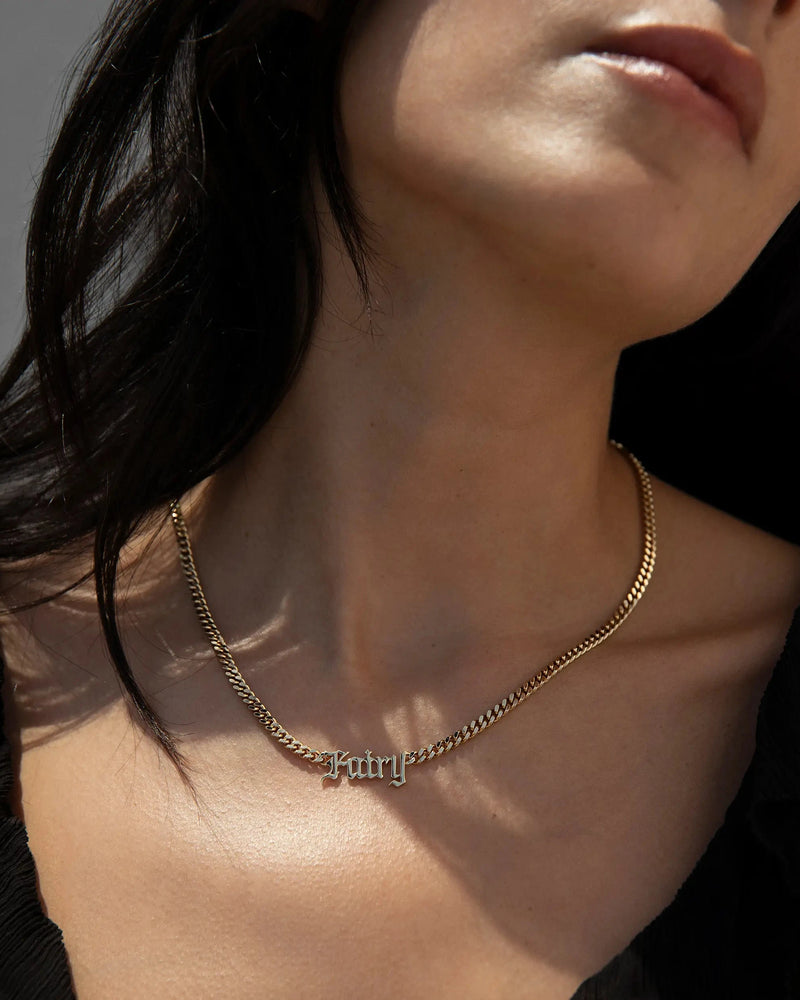 Awe Inspired Necklaces Fairy Cuban Necklace