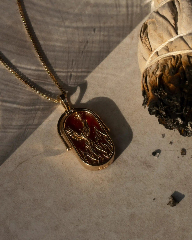 Awe Inspired Necklaces Fire Element Necklace