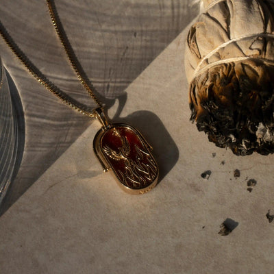 Awe Inspired Necklaces Fire Element Necklace