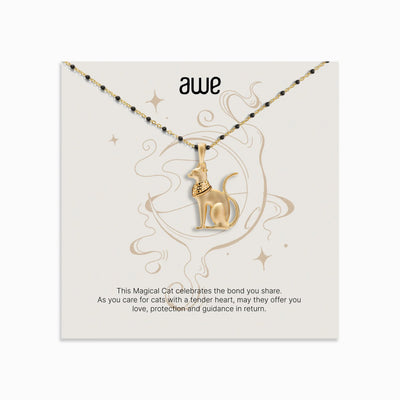 Awe Inspired Necklaces For the Cat Lover Card Gift Set