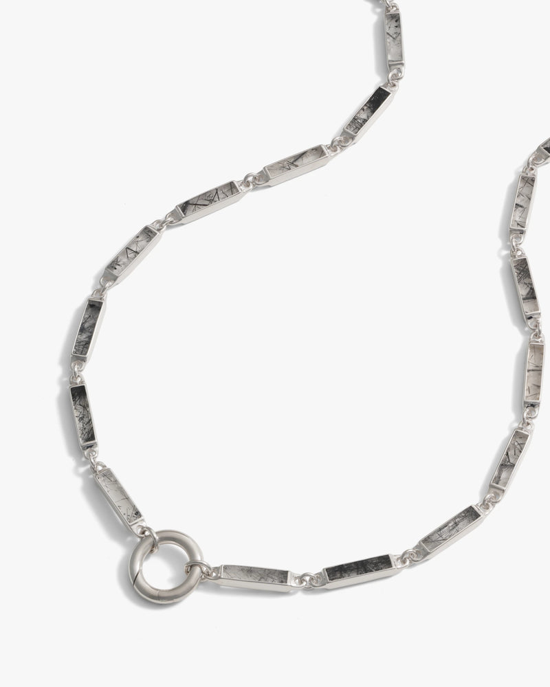 Awe Inspired Necklaces Gemstone Bar Charm Necklace