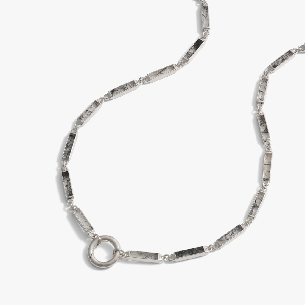 Awe Inspired Necklaces Gemstone Bar Charm Necklace