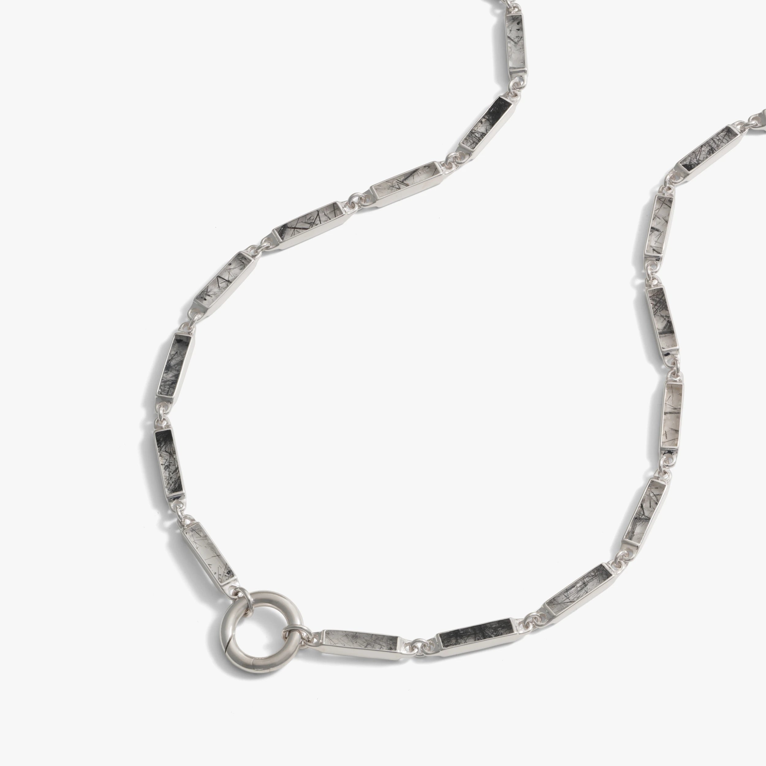 Awe Inspired Necklaces Gemstone Bar Charm Necklace