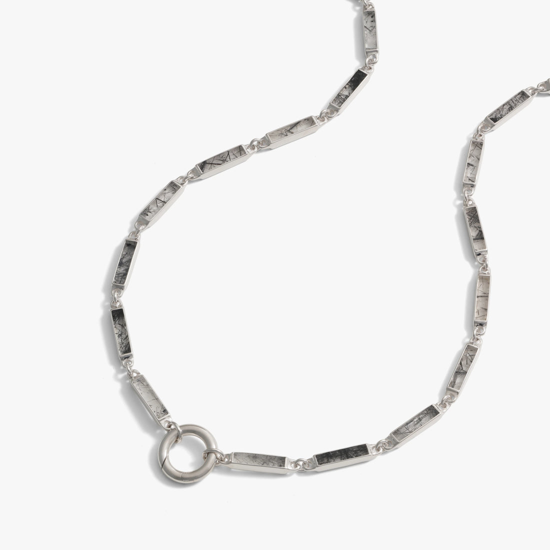 Awe Inspired Necklaces Gemstone Bar Charm Necklace