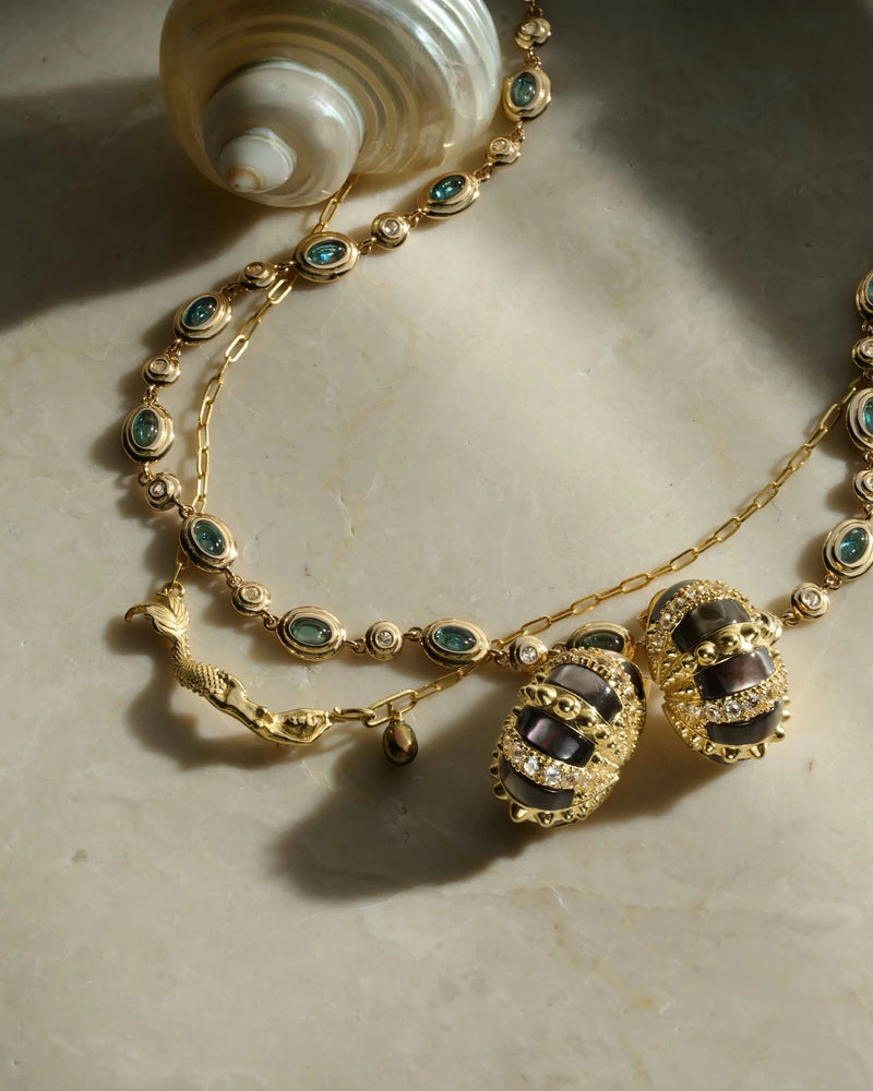 Awe Inspired Necklaces Gemstone Tennis Necklace