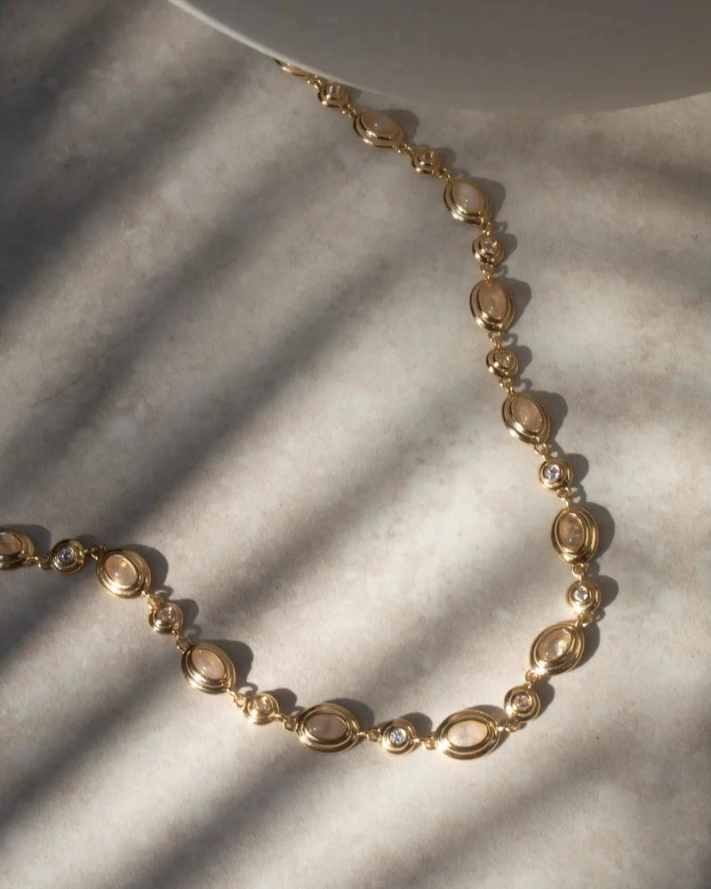 Awe Inspired Necklaces Gemstone Tennis Necklace