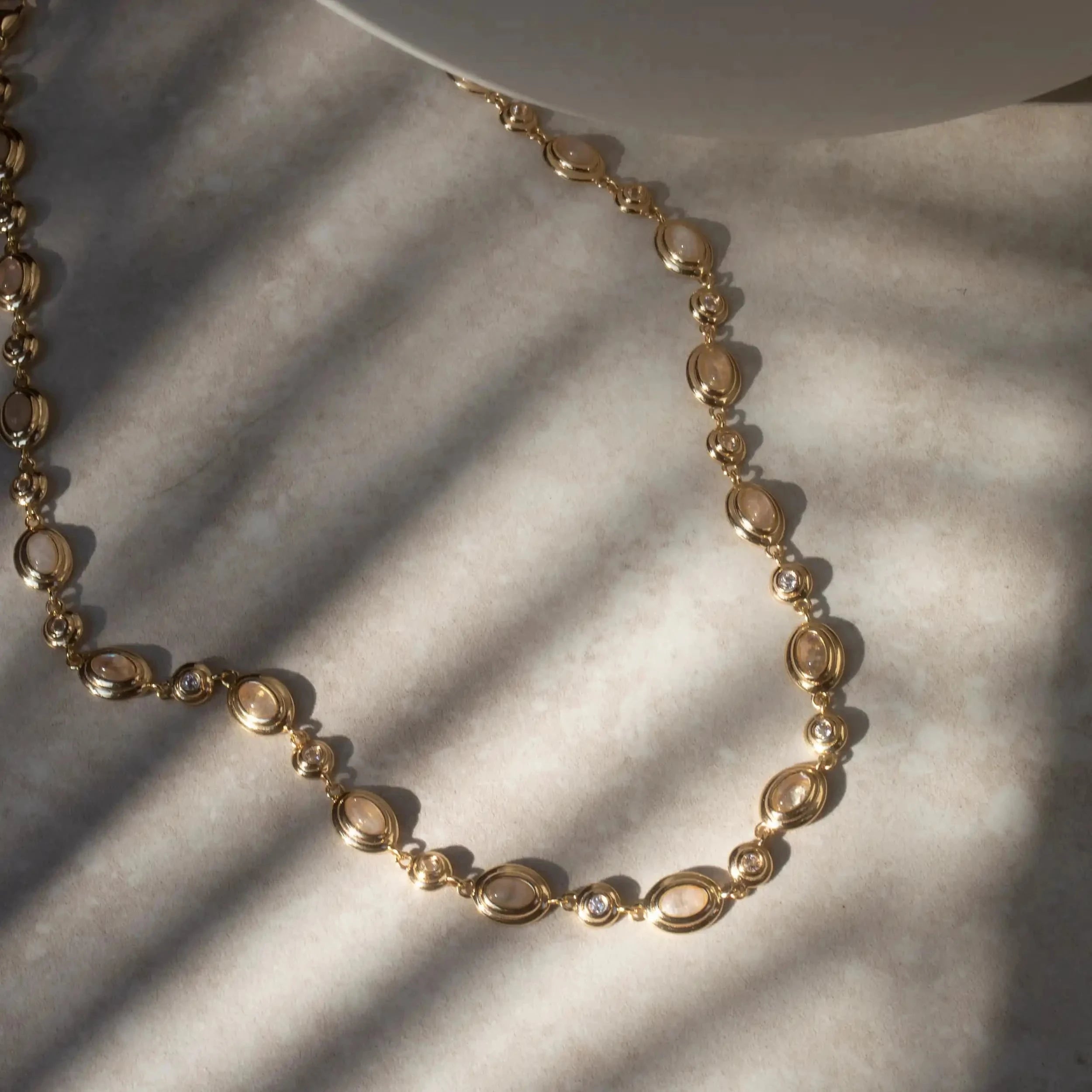 Awe Inspired Necklaces Gemstone Tennis Necklace