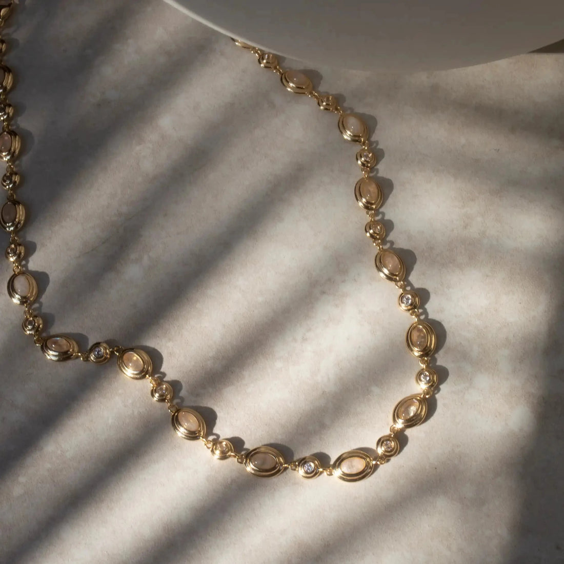 Awe Inspired Necklaces Gemstone Tennis Necklace