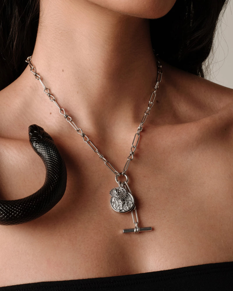 Awe Inspired Necklaces Goddess of Transformation Charm Lariat