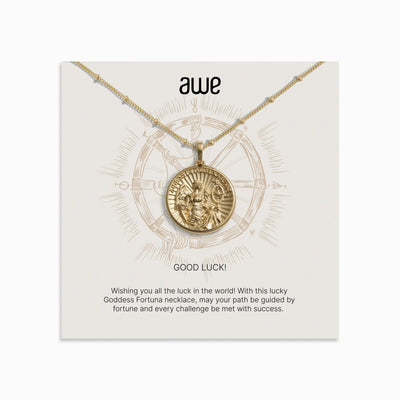 Awe Inspired Necklaces Good Luck Card Gift Set