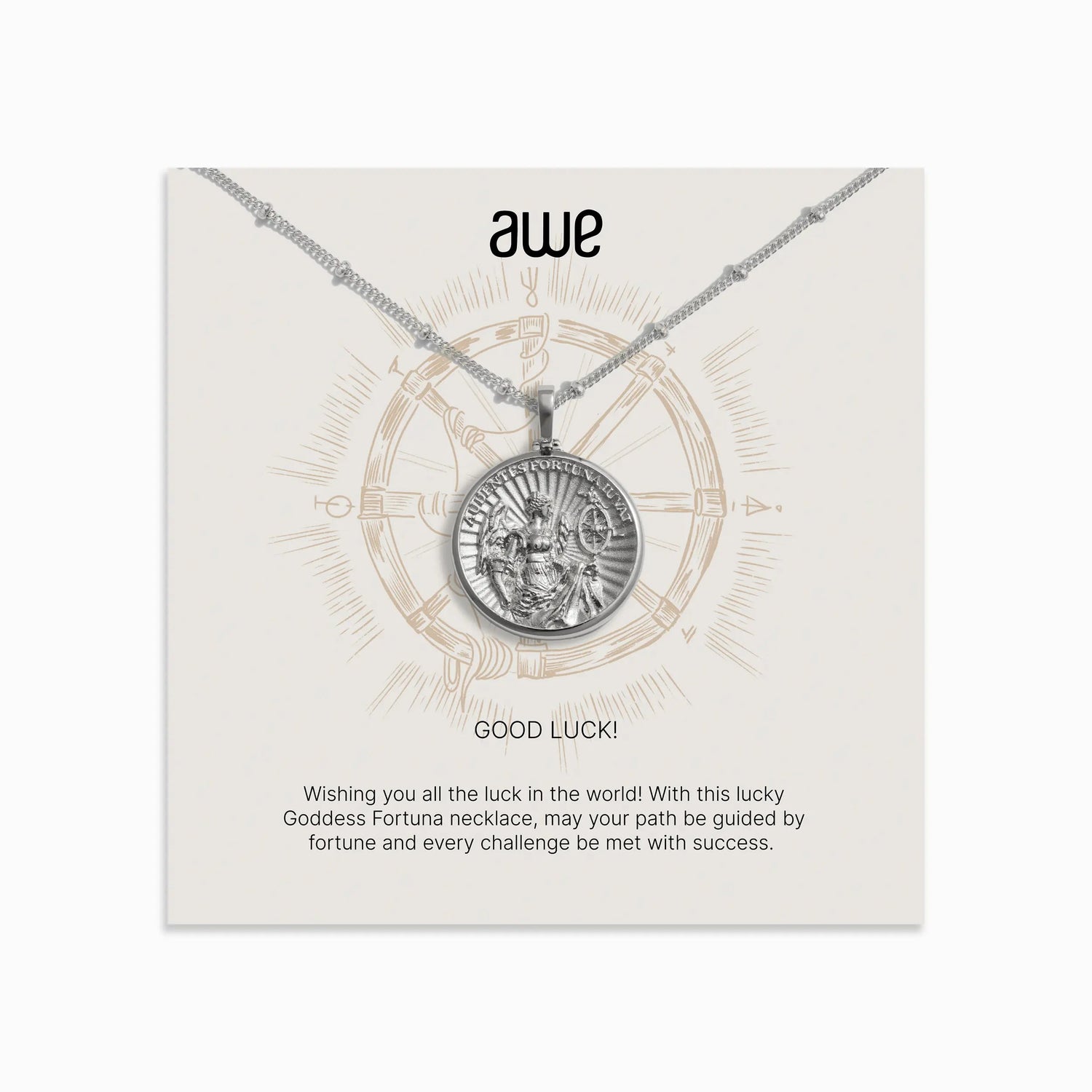 Awe Inspired Necklaces Good Luck Card Gift Set