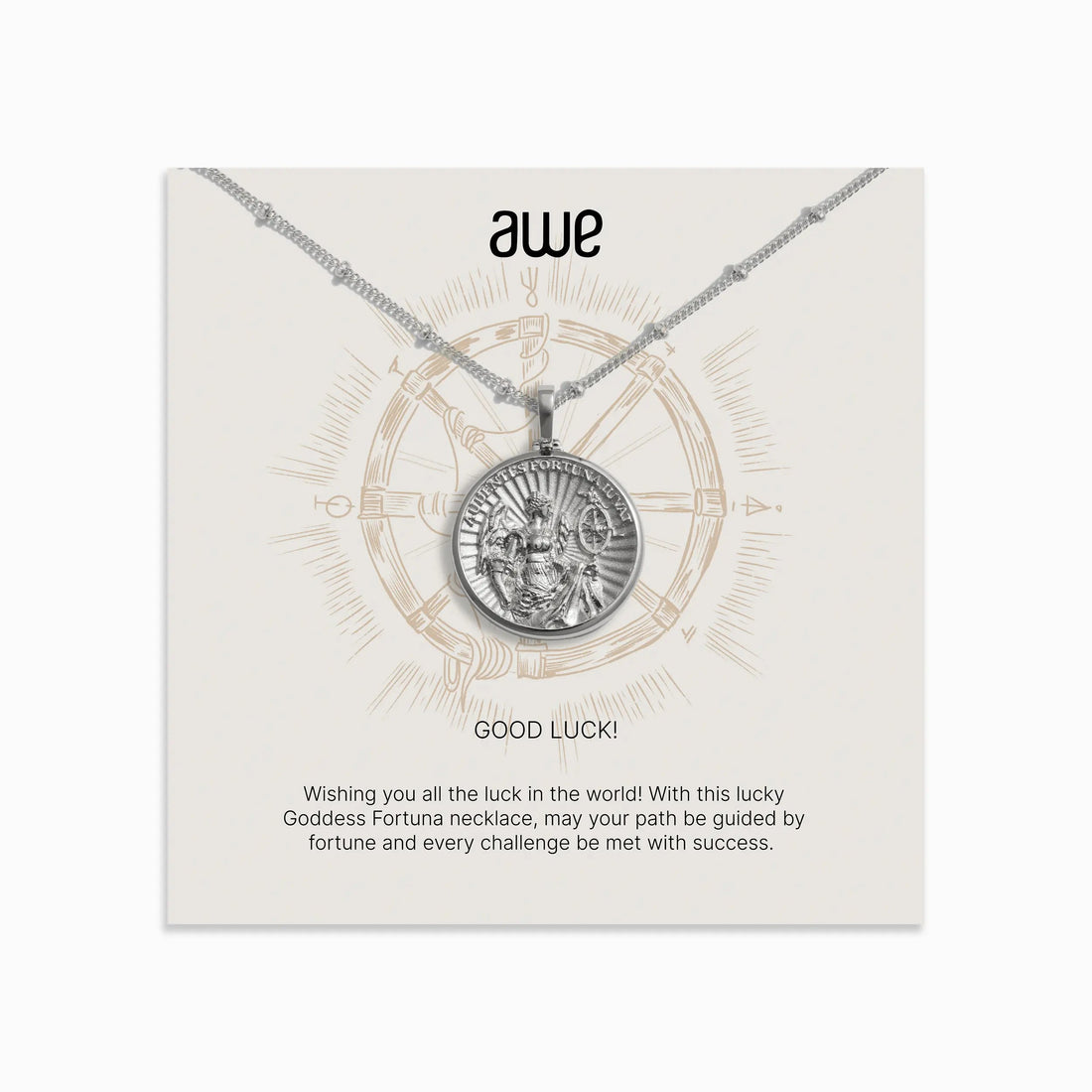Awe Inspired Necklaces Good Luck Card Gift Set