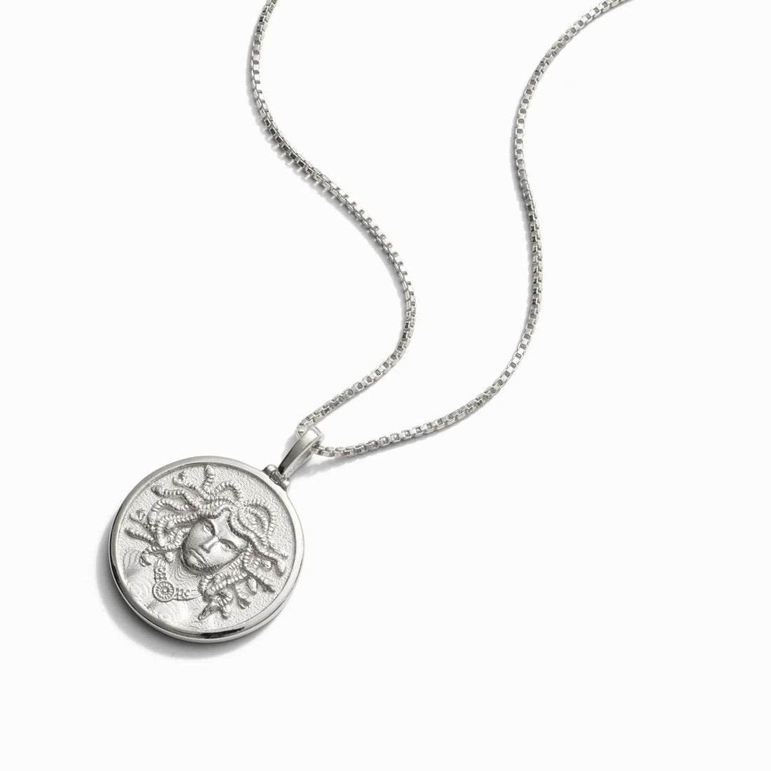 Awe Inspired Necklaces Greek Goddess Coin Necklace