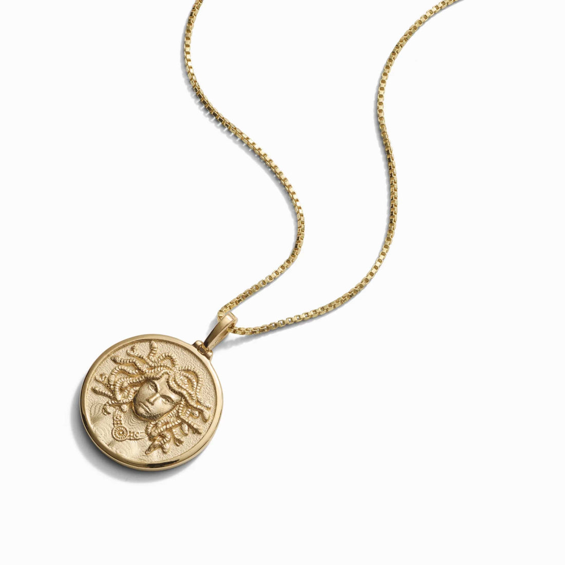 Awe Inspired Necklaces Greek Goddess Coin Necklace