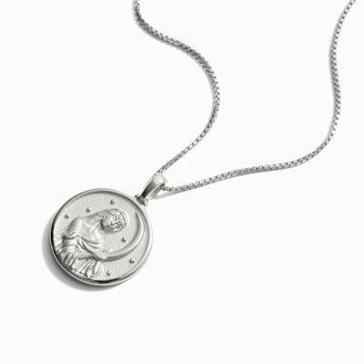 Awe Inspired Necklaces Greek Goddess Coin Necklace