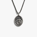 Awe Inspired Necklaces Gunmetal Poseidon Necklace