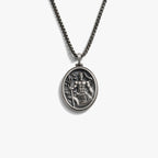 Awe Inspired Necklaces Gunmetal Poseidon Necklace