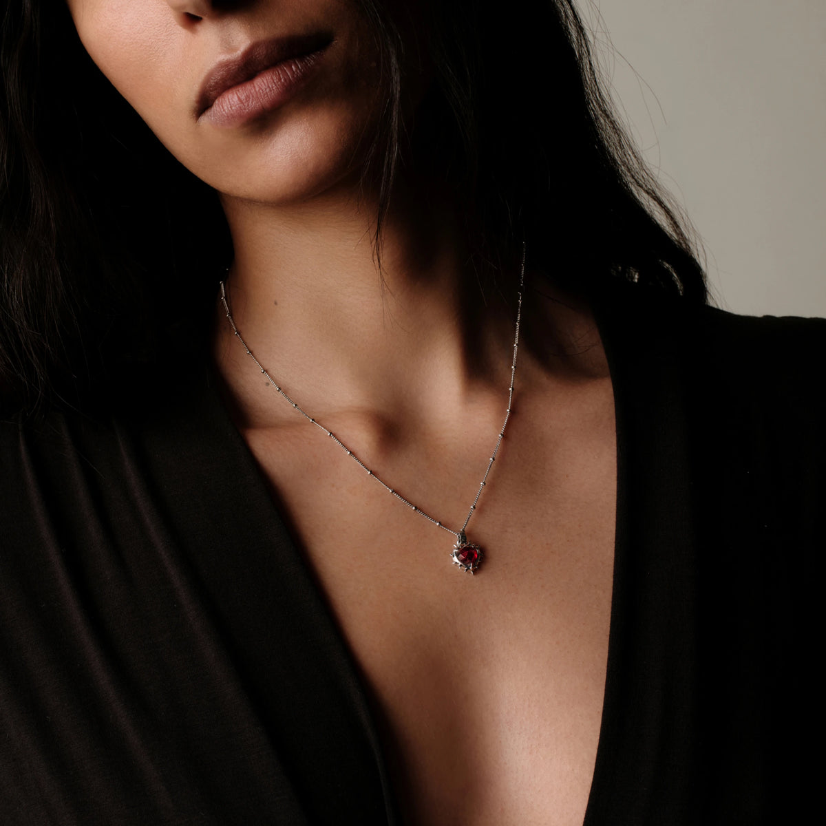 Awe Inspired Necklaces Heart of Thorns Necklace