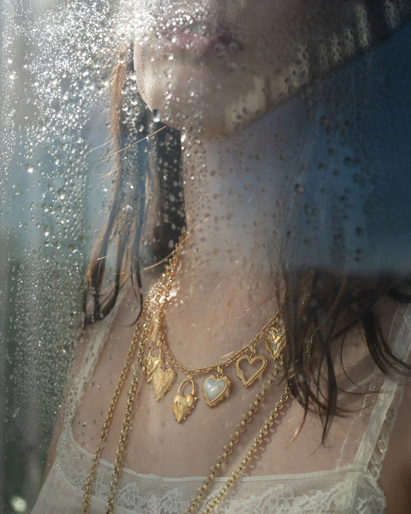 Awe Inspired Necklaces Heart Statement Necklace