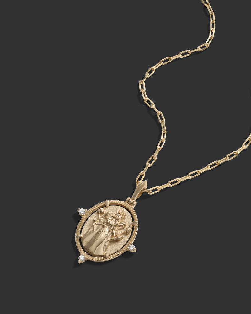 Awe Inspired Necklaces Hecate Goddess Necklace