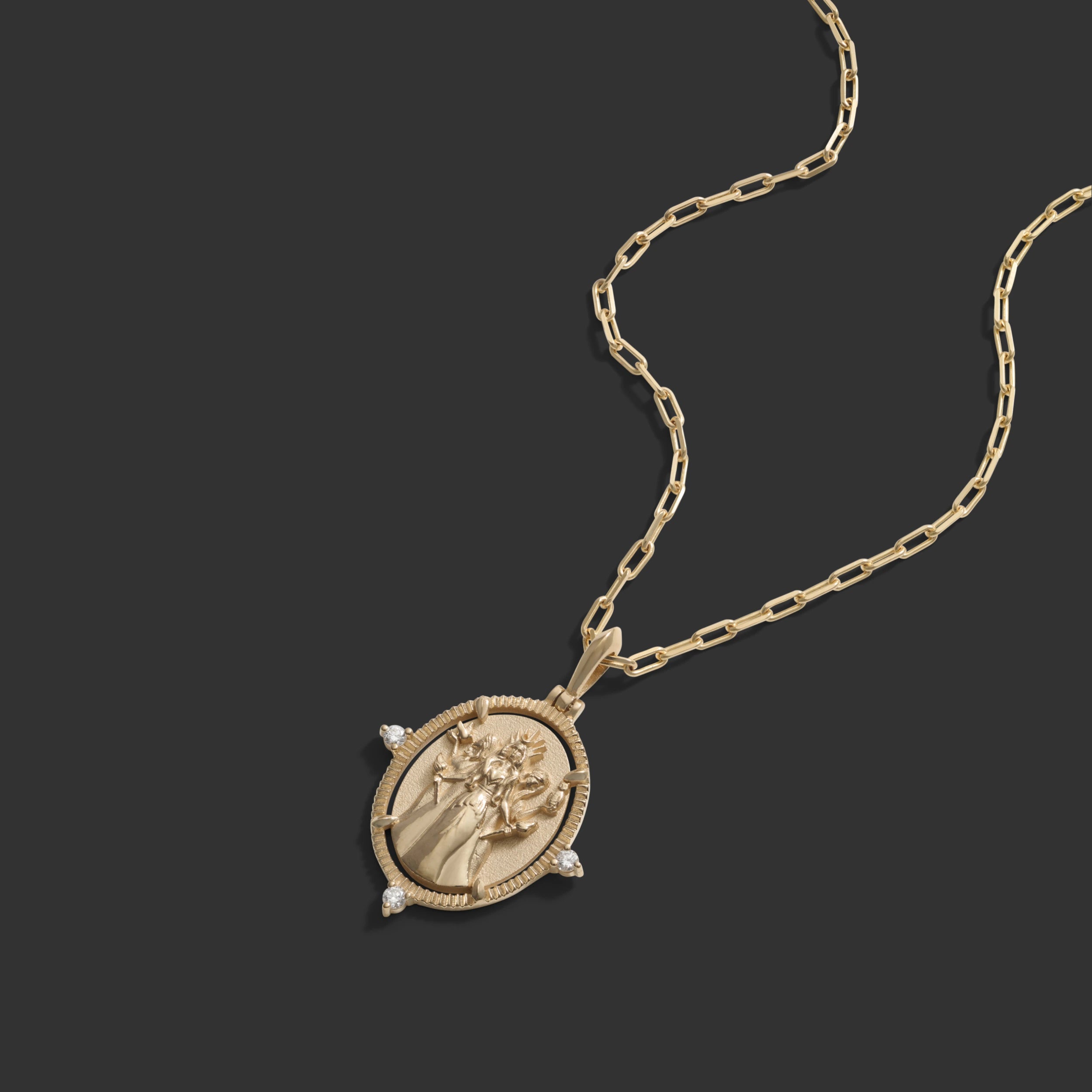Awe Inspired Necklaces Hecate Goddess Necklace