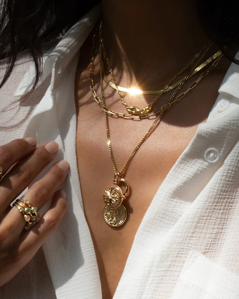 Awe Inspired Necklaces Inner Compass Necklace Set