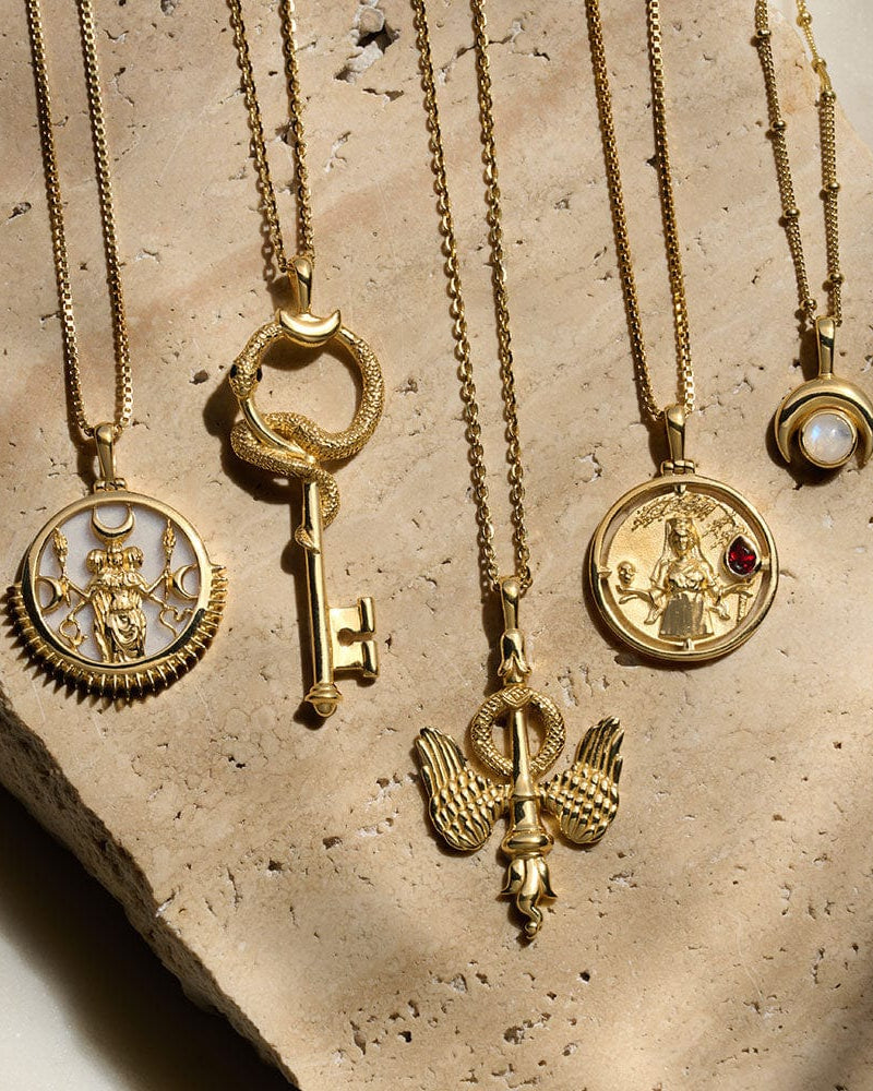 Awe Inspired Necklaces Inverted Torch Necklace