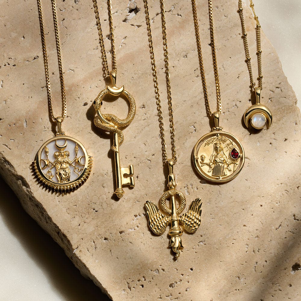 Awe Inspired Necklaces Inverted Torch Necklace