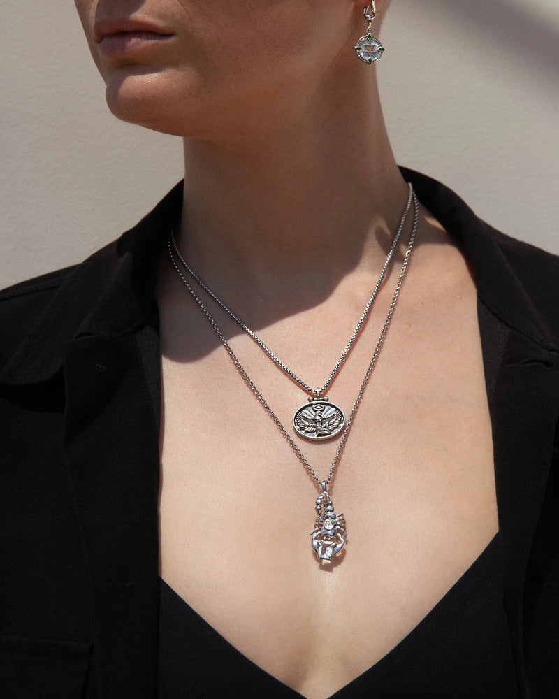 Awe Inspired Necklaces Isis Scorpion Necklace Set