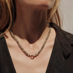 Awe Inspired Necklaces Labradorite Beaded Charm Collector Necklace