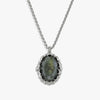 Awe Inspired Necklaces Labradorite / Sterling Silver / 16-18" Rolo Oracle Locket Necklace
