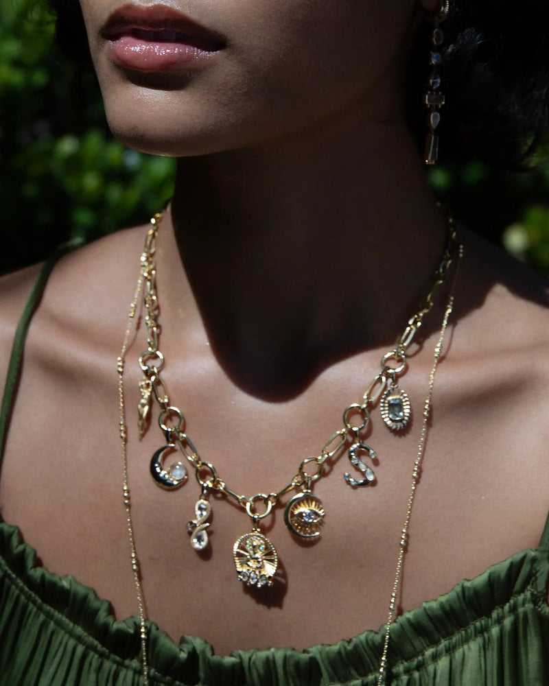 Awe Inspired Necklaces Lady Buddha Goddess Necklace