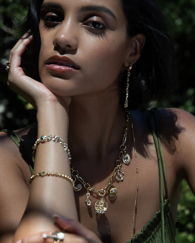 Awe Inspired Necklaces Lady Buddha Goddess Necklace