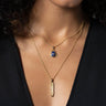 Awe Inspired Necklaces Lapis Lazuli Scarab Necklace