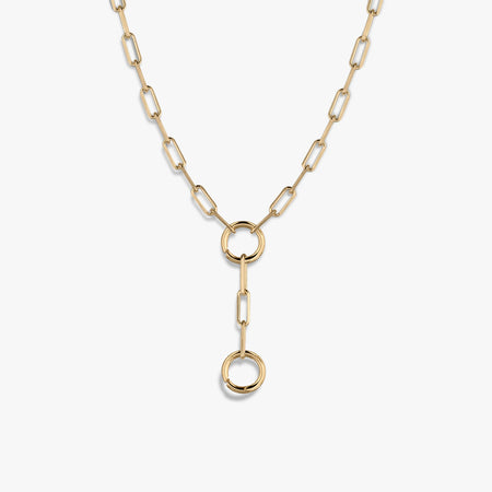 Lariat Charm Collector Necklace