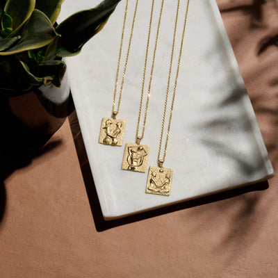 Awe Inspired Necklaces Le Duo "The Duo" Embrace Necklace
