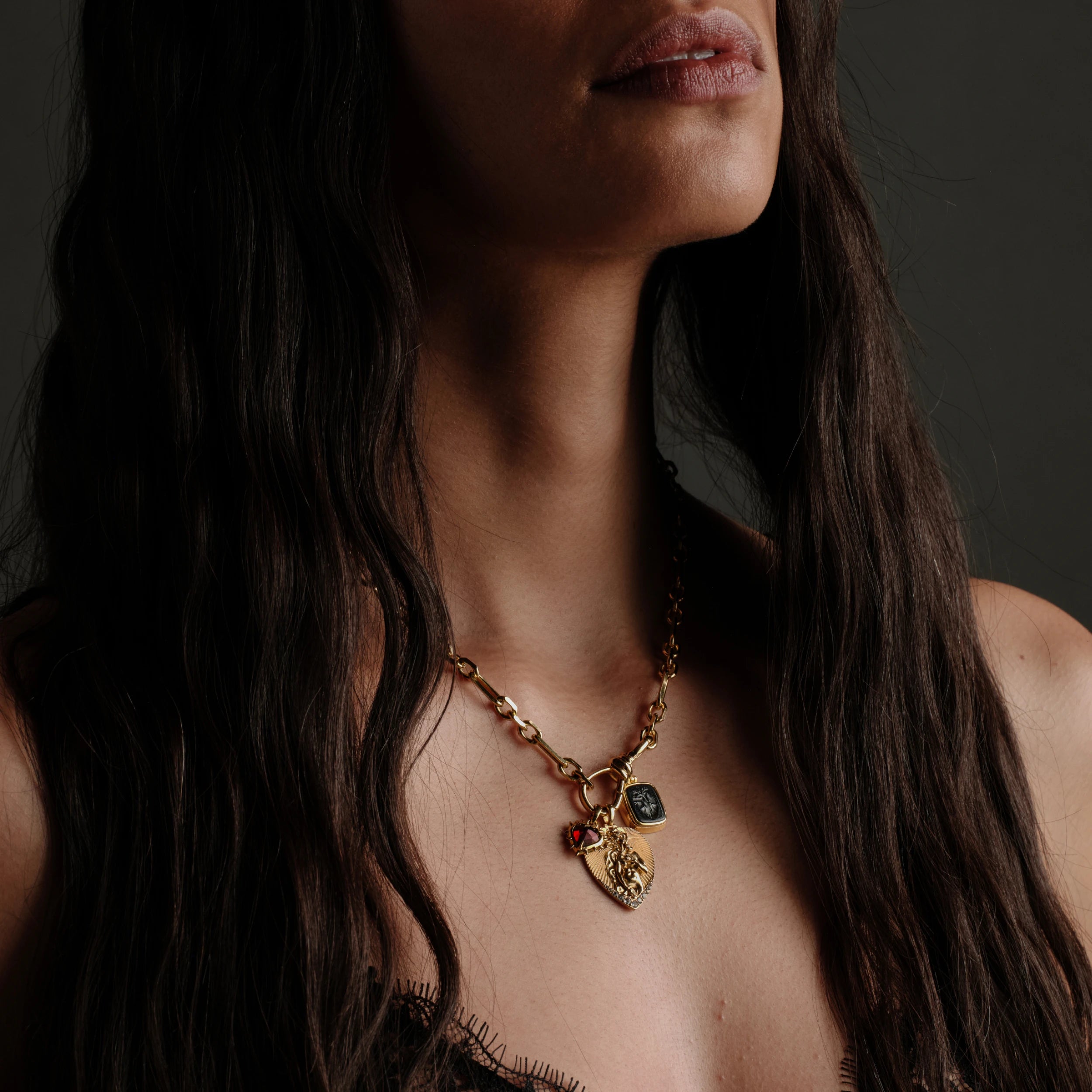 Awe Inspired Necklaces Lover's Knot Statement Collector Necklace