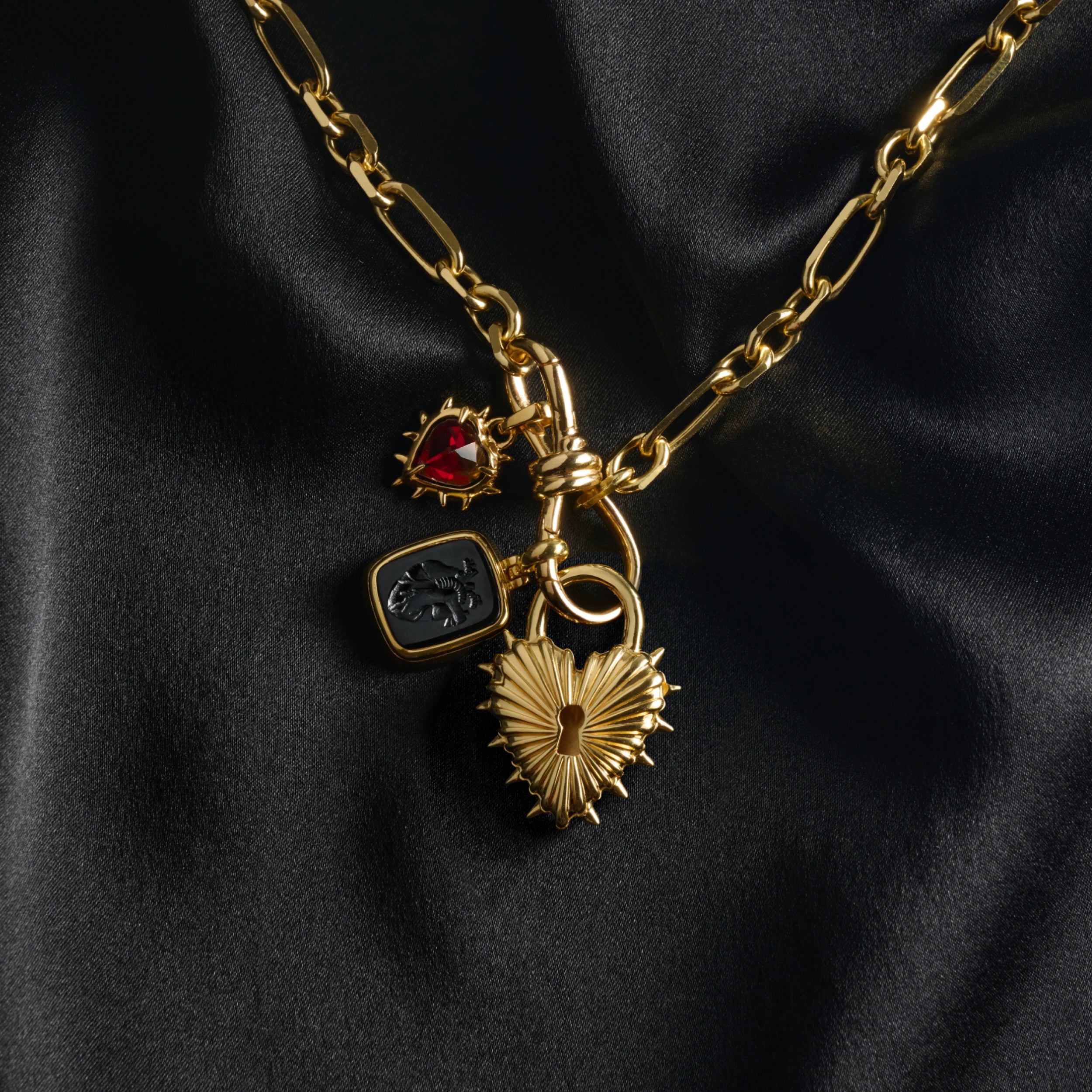 Awe Inspired Necklaces Lover's Knot Statement Collector Necklace