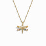 Awe Inspired Necklaces Lucky Dragonfly Necklace