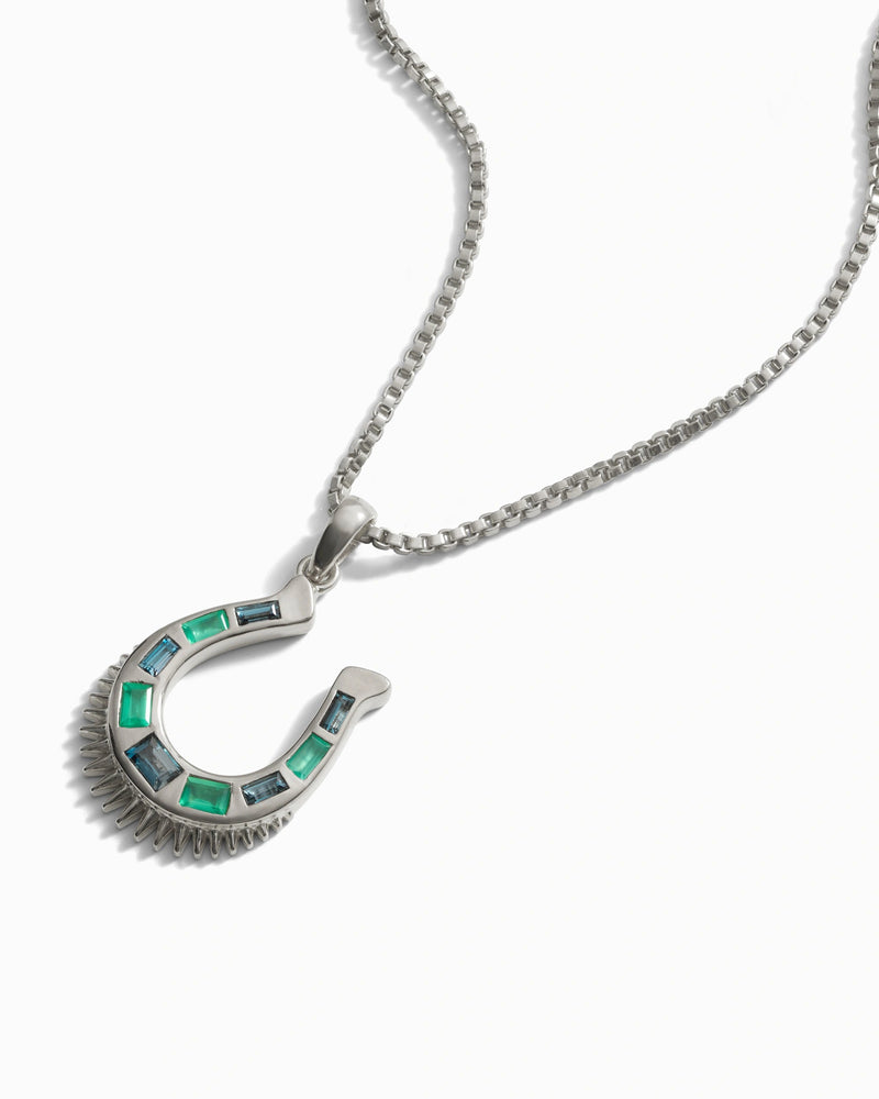 Awe Inspired Necklaces Lucky Horseshoe Necklace